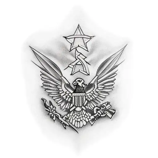 army ptsd tattoo design idea