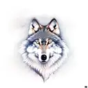 igy6 wolf tattoo design idea