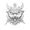 asta feom.black clover with hsi sword  tattoo design idea