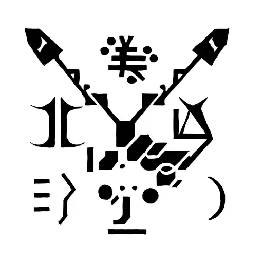 the zodiac sign of jupiter tattoo design idea