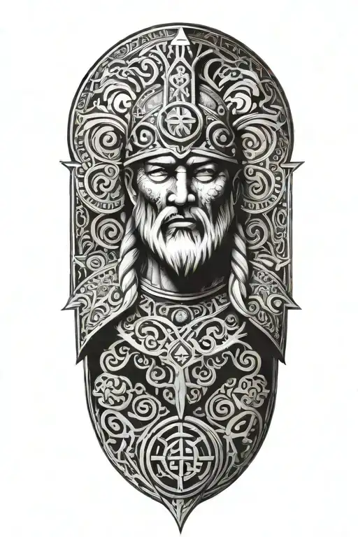 kabbalah , mexico, viking tattoo design idea