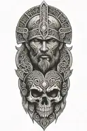 kabbalah , mexico, viking tattoo design idea