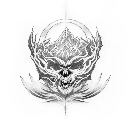 Szeth of Stormlight Archive tattoo design idea