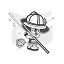 firefighter  tattoo design idea
