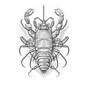 lobster boat tattoo design idea