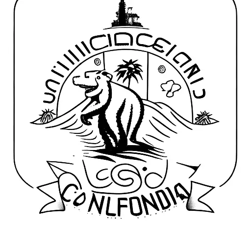 California and Ireland tattoo design idea