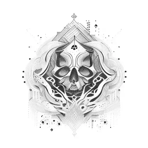 perspective  tattoo design idea