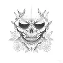 perspective  tattoo design idea