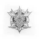 perspective  tattoo design idea