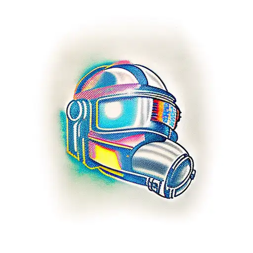 Daft punk tattoo tattoo design idea