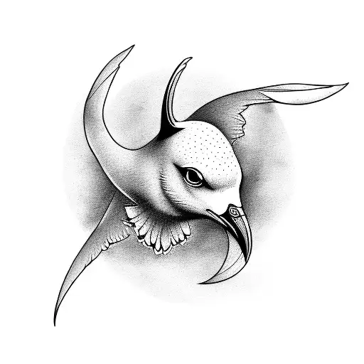 I love Gull  tattoo design idea