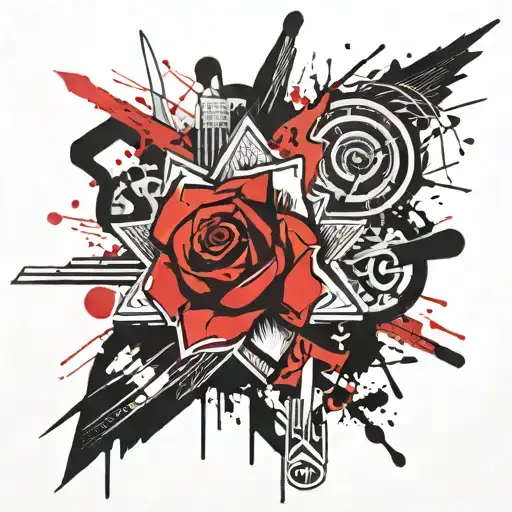 90s chola tattoo design idea