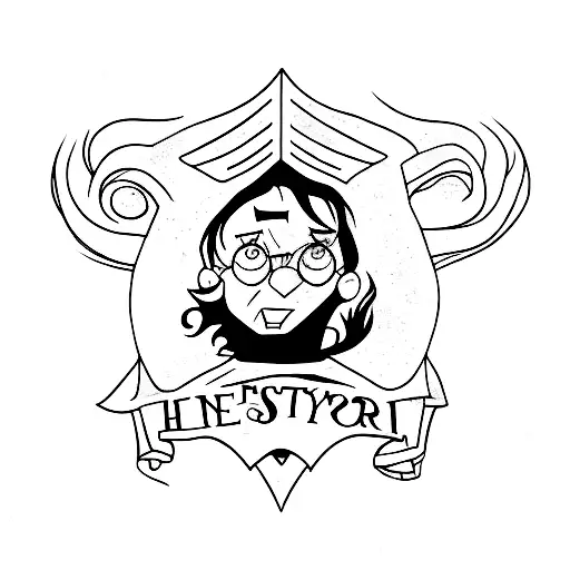 Harry Potter tattoo design idea