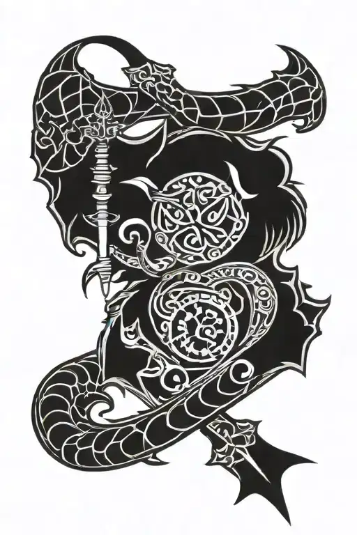 type 1 diabetic warrior  tattoo design idea