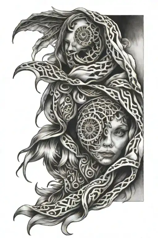 Blankets tattoo design idea