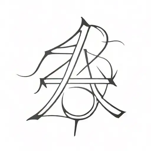 black shit japanese kanji symbol tattoo design idea