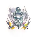 bus tattoo design idea