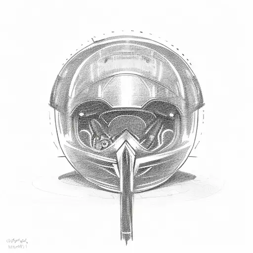 fatal motorcycle crash tattoo design idea