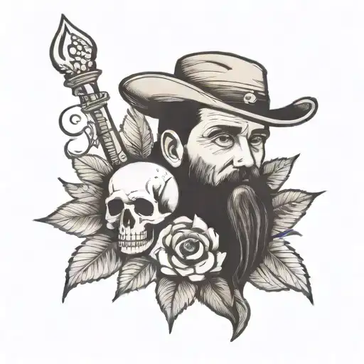 memoralizing father who died of  pancreatic cancer   tattoo design idea