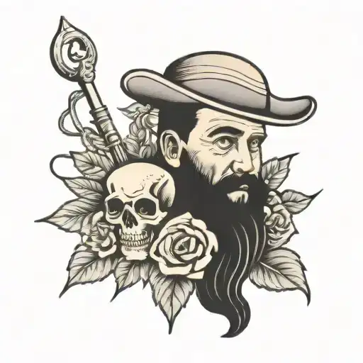 memoralizing father who died of  pancreatic cancer   tattoo design idea