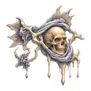 memoralizing father who died of  pancreatic cancer   tattoo design idea