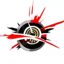 Kakashi Hatake, mangekyou sharingan, Ukraine  tattoo design idea