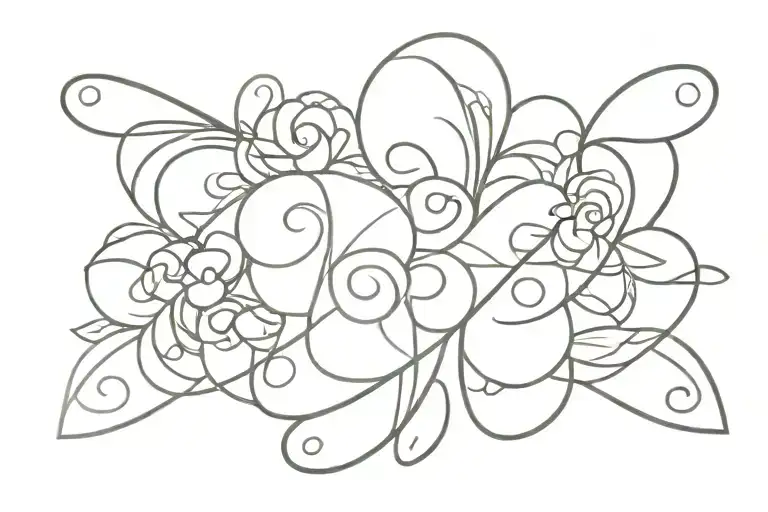 lucky 13 tattoo design idea