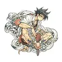 Yuji Itadori tattoo design idea