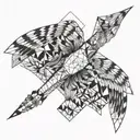 Flying Since 1996 tattoo design idea