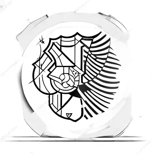 FC Barcelona logo incorporated into a film reel tattoo design idea