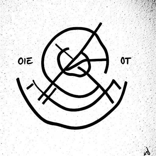 focus on goals, goals are from inner will, concentrating on the ROUTE to the goal, remembering the 80 /20 rule tattoo design idea