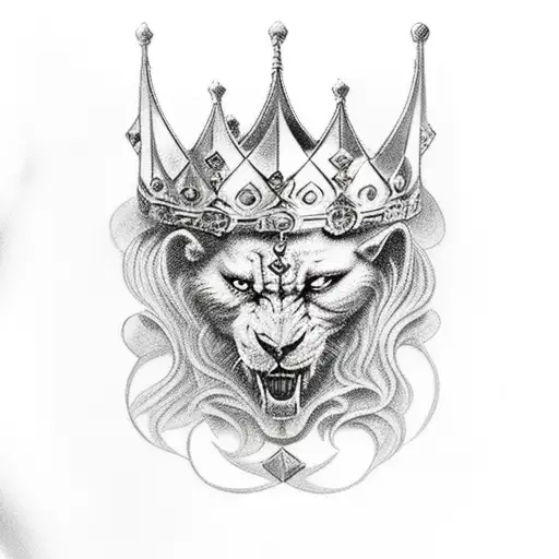 king arthur with hell and blood tattoo design idea