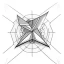 3 paper planes  tattoo design idea