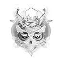 bird cage tattoo design idea