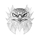coopers hawk tattoo design idea