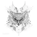 coopers hawk tattoo design idea