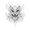 train tattoo design idea