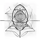 Evil Eye tattoo design idea