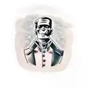 Frankenstein  tattoo design idea