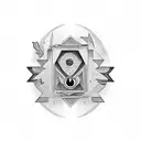Symbolic representation of family unity tattoo design idea