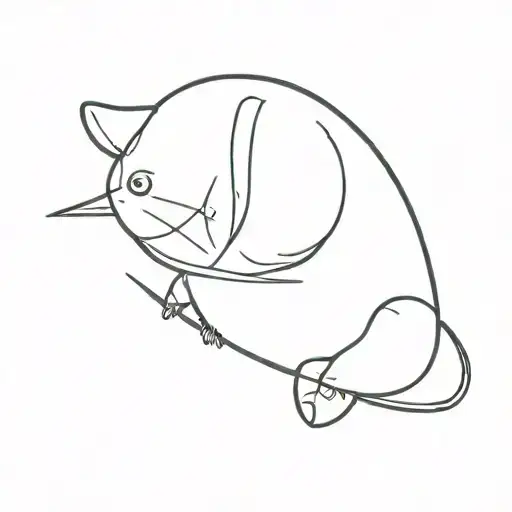 bum. tattoo design idea