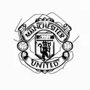 Manchester United  tattoo design idea