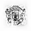 Manchester United  tattoo design idea