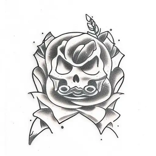 excavator pin up girl tattoo design idea