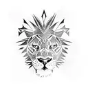 3 lions tattoo design idea