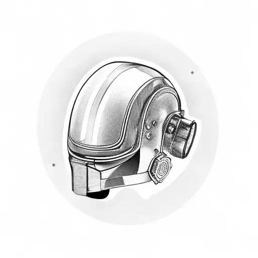 spud wrench welding helmet tattoo design idea
