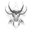 taurus tattoo design idea