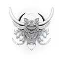 taurus tattoo design idea