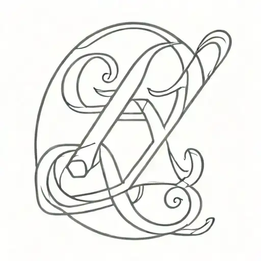 Capital B with the years 1974,1975, 2001, 2005 tattoo design idea