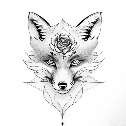 wolf rose tattoo tumblr